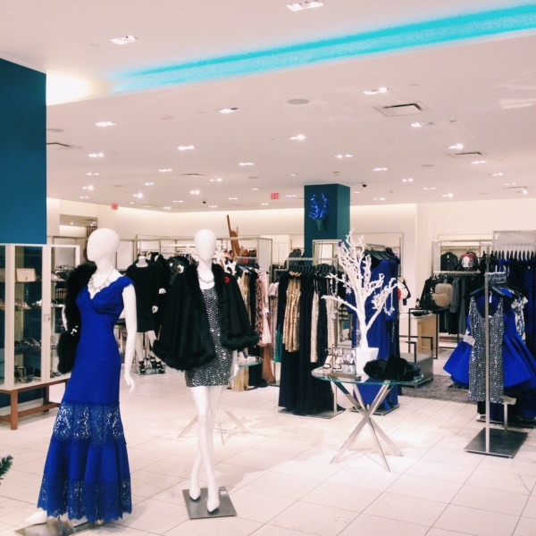 Women's holiday looks. 