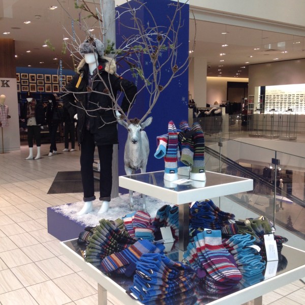 The men's department. 